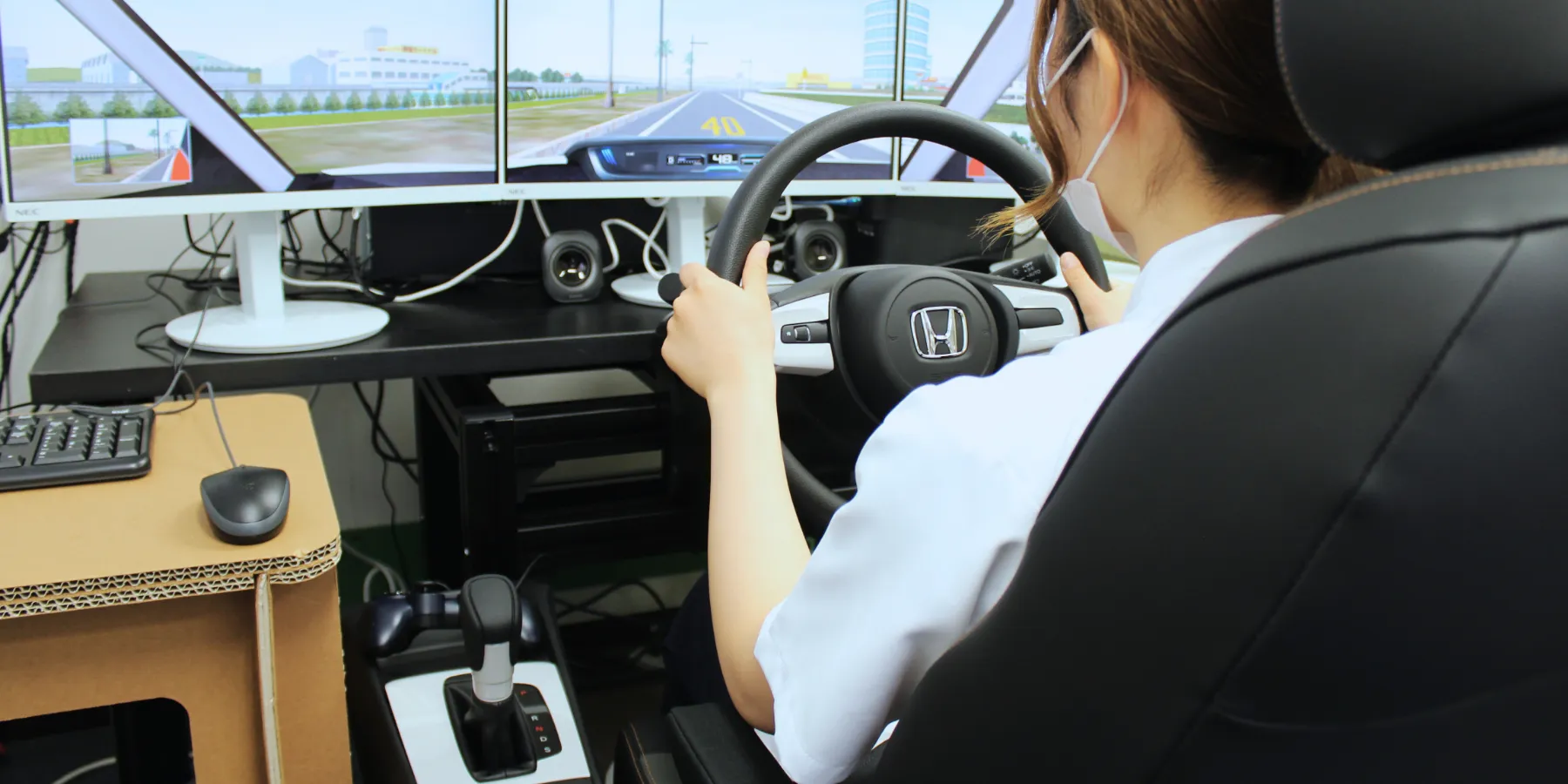 高次脳機能障害
嚥下障害
自動車運転再開支援の様子