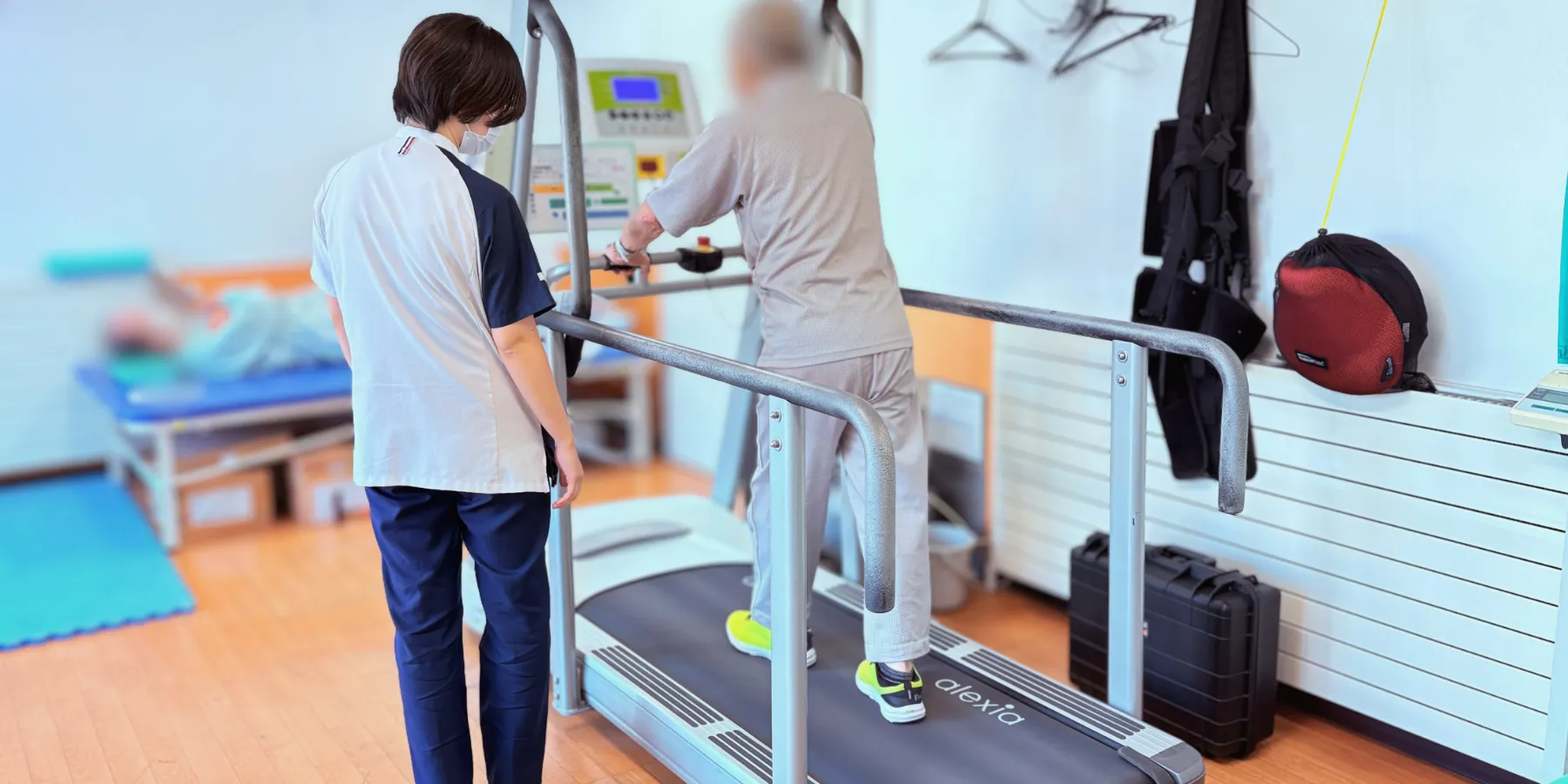 訪問・通所リハビリテーションとの連携で継続的にサポートの様子