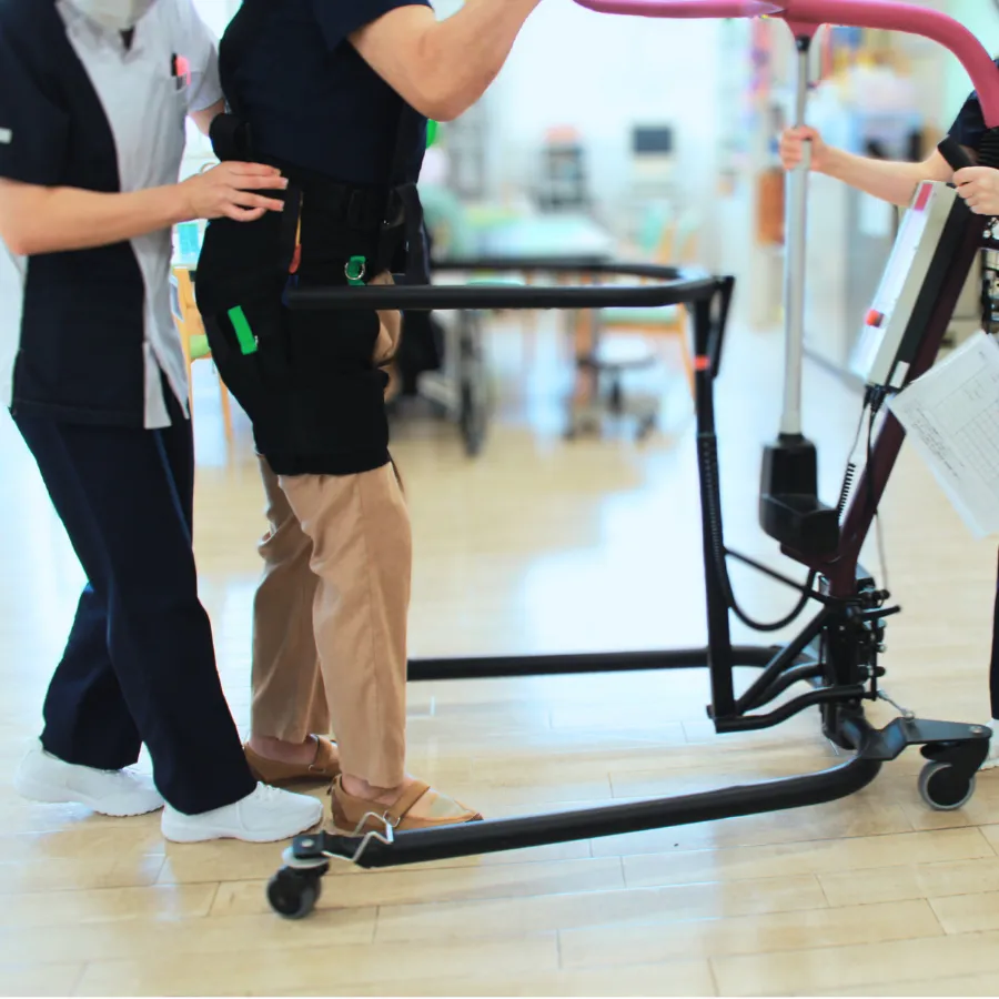 入院リハビリテーションの様子